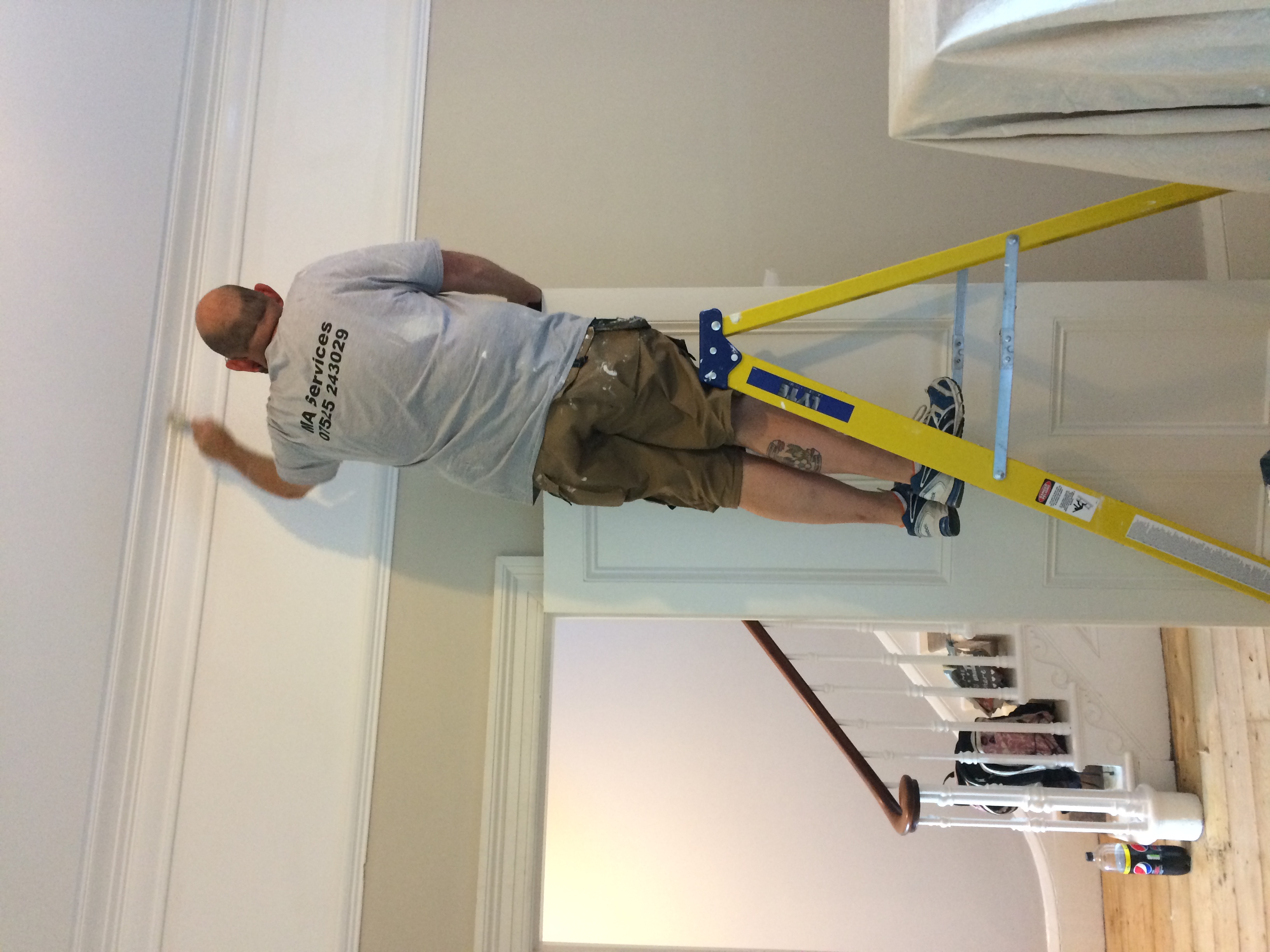 Mark from MA Services at work